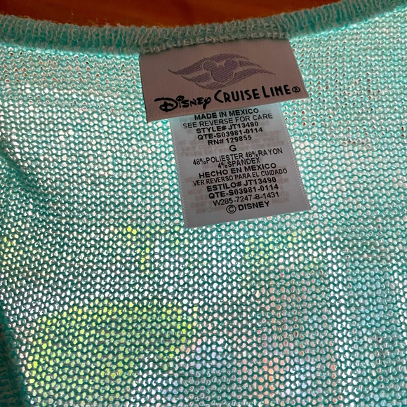 Disney Cruise Line razorback shirt size L - Picture 2 of 3